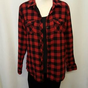 Beach Lunch Lounge Plaid Top